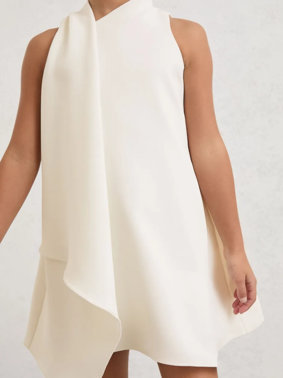 Gelegenheidskleding|Jurken|Reiss Zoe Draped Sleeveless Shift Dress