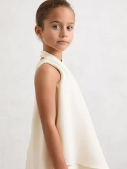 Gelegenheidskleding|Jurken|Reiss Zoe Draped Sleeveless Shift Dress