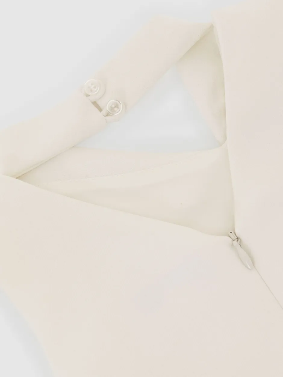 Gelegenheidskleding|Jurken|Reiss Zoe Draped Sleeveless Shift Dress