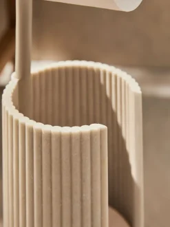 Badkameraccessoires|Next Rib Toiletrolhouder Natuurlijk