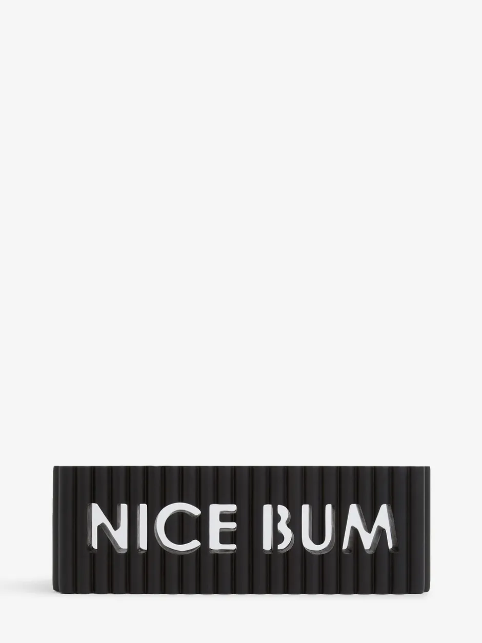 Decoraties|Next Rib Word Block Ornament Zwarte mooi achterwerk