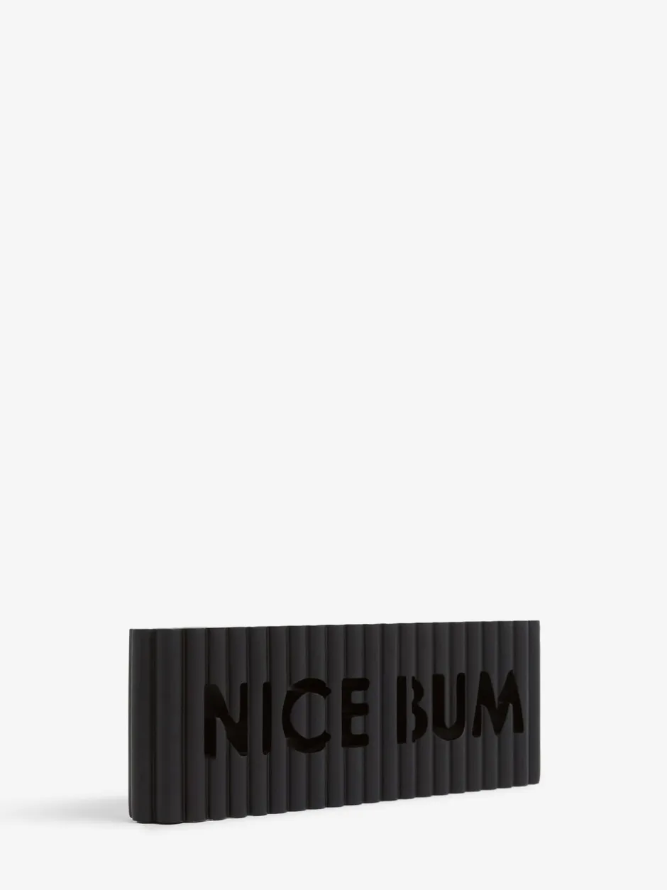 Decoraties|Next Rib Word Block Ornament Zwarte mooi achterwerk