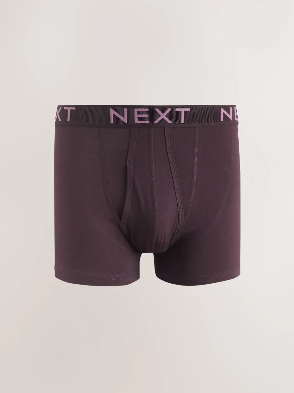 Ondergoed|Ondergoed*Next Rich Blue/ Red - Verpakking van 10 - Boxershorts met A-voorkant