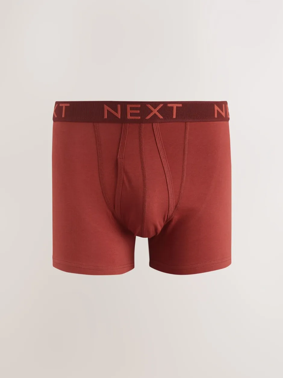 Ondergoed|Ondergoed*Next Rich Blue/ Red - Verpakking van 10 - Boxershorts met A-voorkant