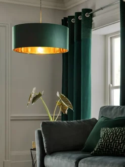 Lampenkappen|Verlichting|Next Rico plafondlamp met gemakkelijk te monteren kap