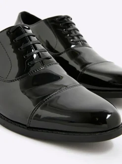 Formele Schoenen|River Island - Lakleren derbyschoenen
