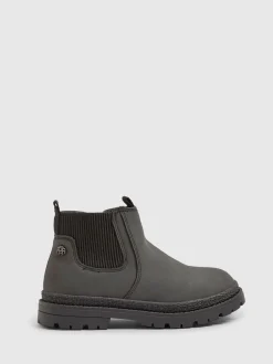Boots*River Island Borg Lined Chelsea Boots