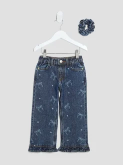Jeans*River Island Denim Bow Jeans