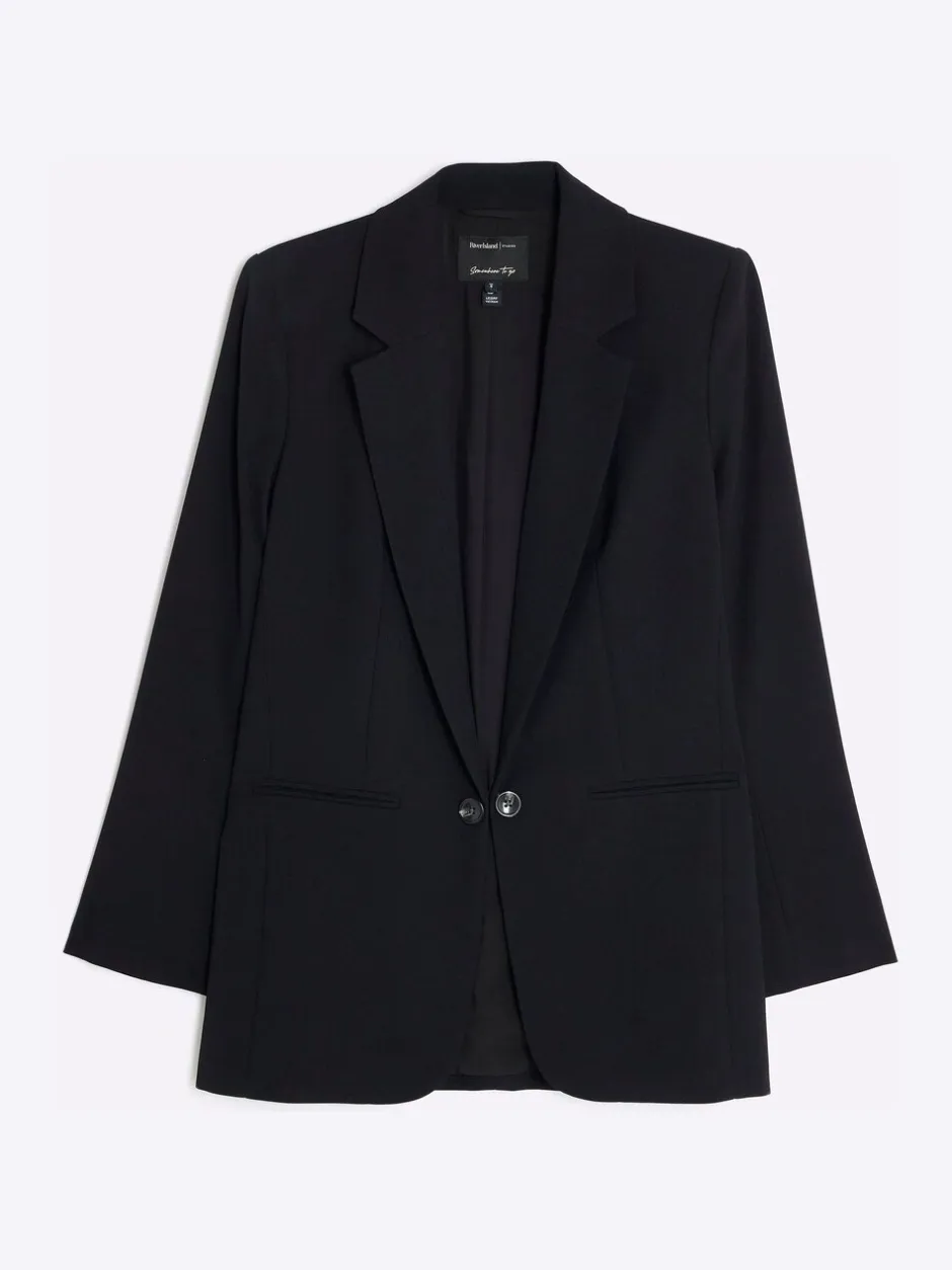 Kostuums En Werkkleding|River Island Edge to Edge Blazer