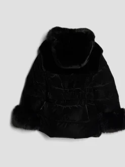 Jassen En Jacks|River Island Girls Belted Fur Padded Coat