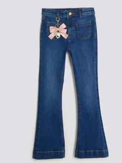 Jeans|River Island Girls Jupiter Snaffle Flare Jeans