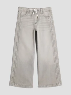 Jeans*River Island Girls Pull On Wide Jeans