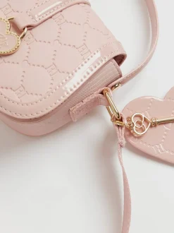 Tassen|River Island Heart Monogram Kendal Cross-Body Bag