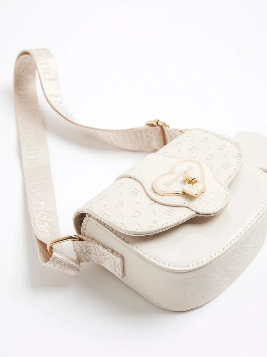 Tassen|River Island Heartlock tas met monogram voor meisjes