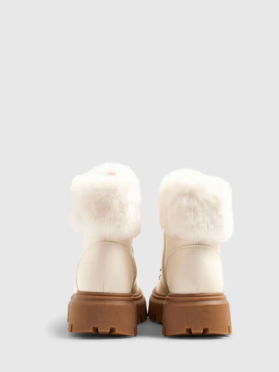 Boots*River Island Lace Up Hiker Boots