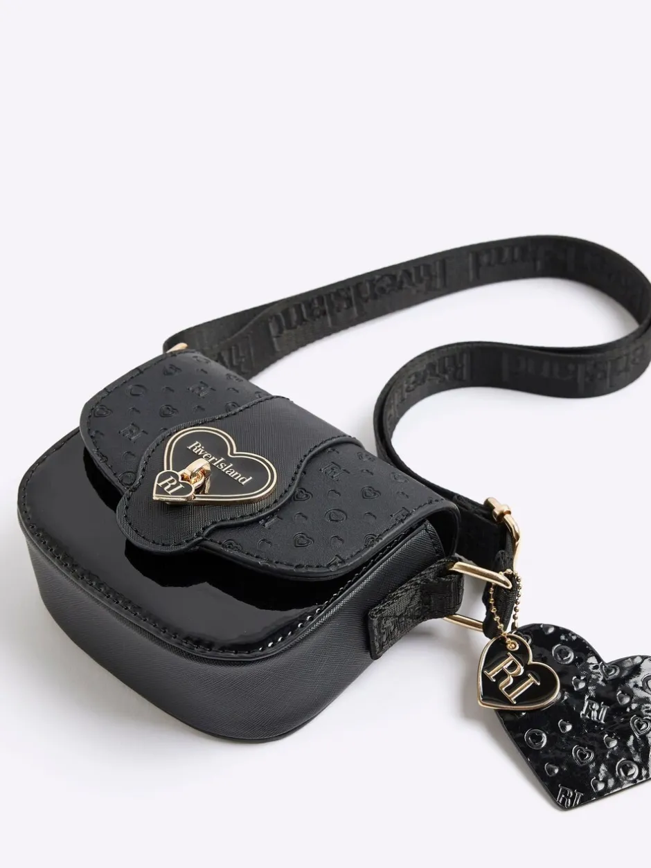 Tassen*River Island Monogram Heartlock Kendal Bag