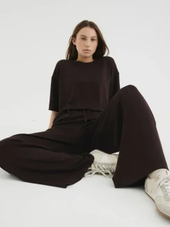 Leggings En Joggingbroeken|River Island Premium Wide Leg Joggers