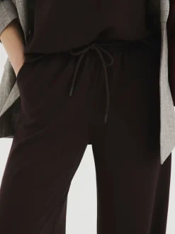 Leggings En Joggingbroeken|River Island Premium Wide Leg Joggers