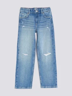 Jeans|River Island Ripped Straight Jeans