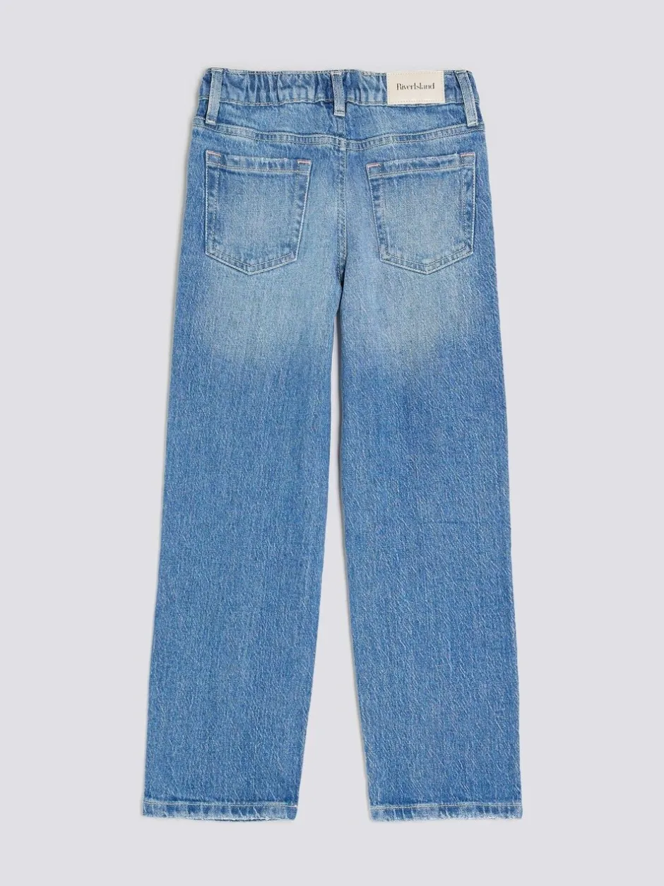 Jeans|River Island Ripped Straight Jeans