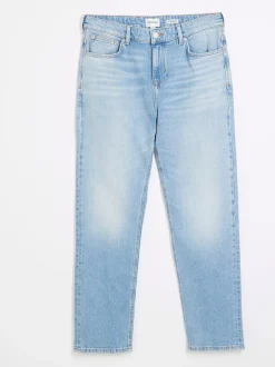 Jeans|River Island stretch jeans met rechte pasvorm