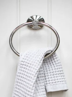 Badkameraccessoires|Robert Welch Oblique handdoekenring