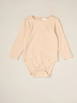 Rompertjes En Tuinbroeken|Tuinbroeken|Rock-A-Bye Baby Boutique Baby Borg witte bretelbroeken bodysuit en hoedenset 3 -delig