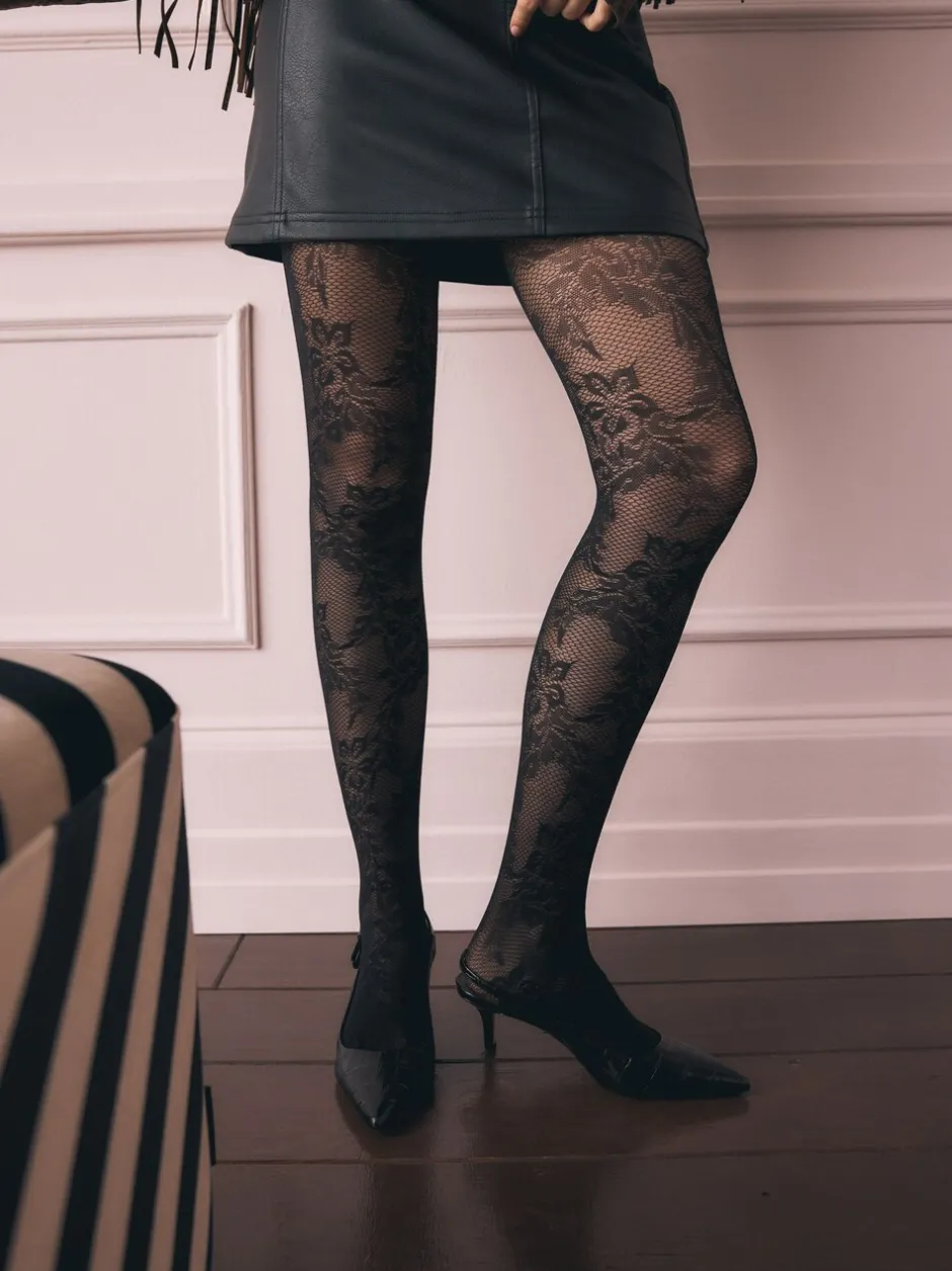 Sokken En Panty's|Rockett St George Floral Tights