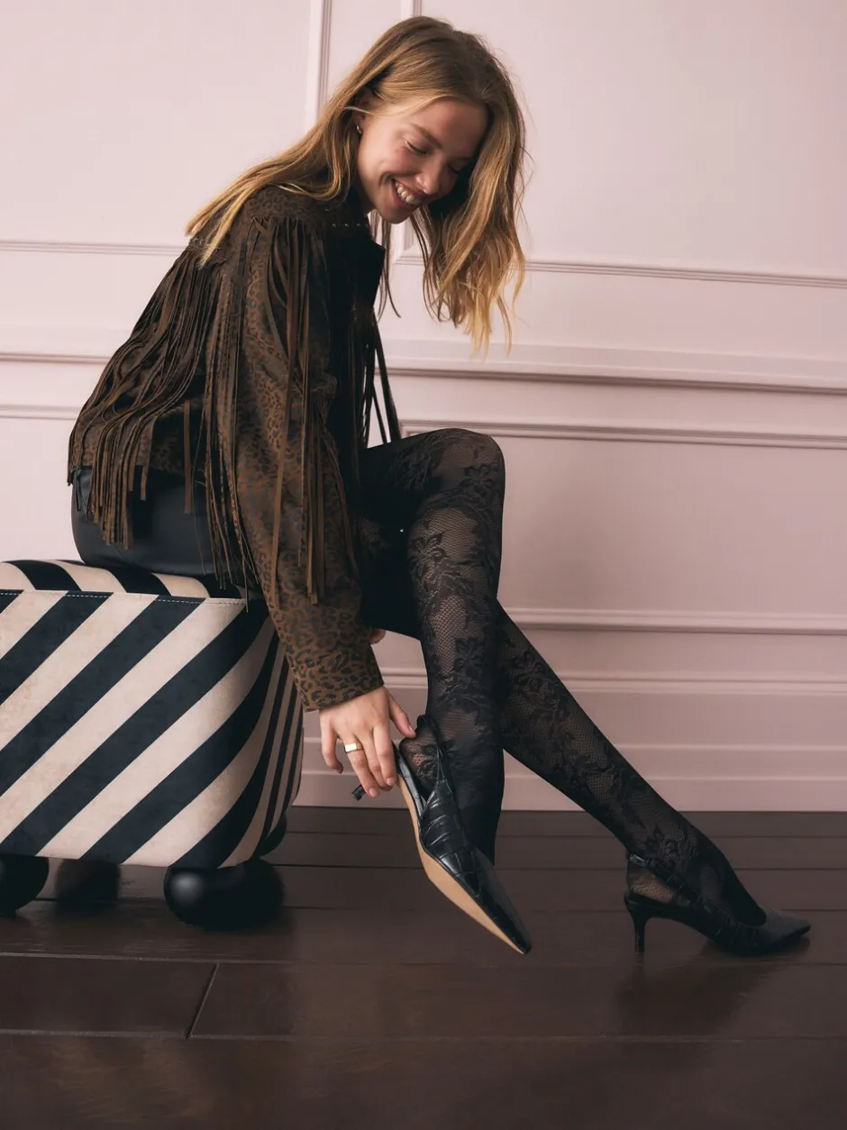 Sokken En Panty's|Rockett St George Floral Tights