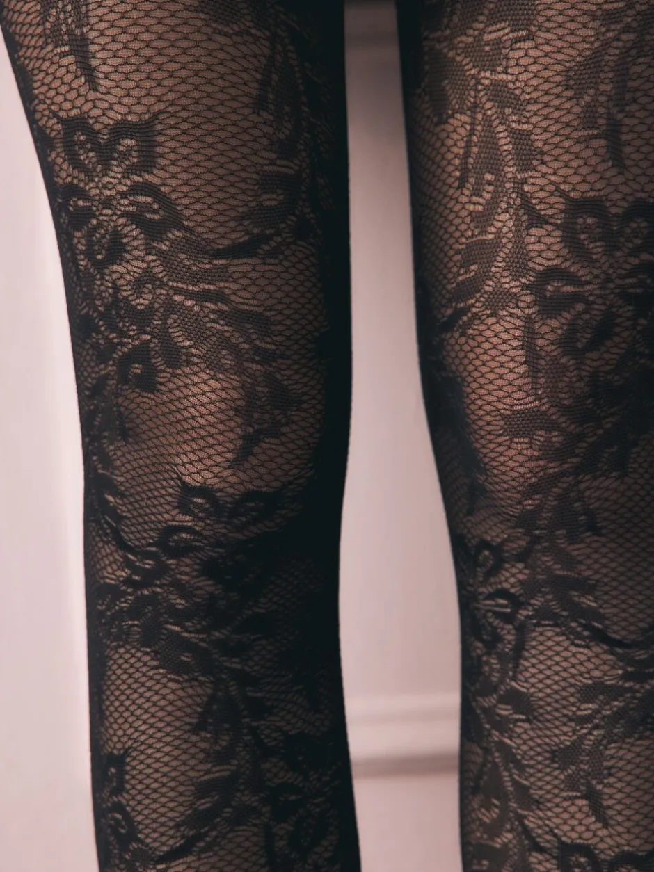 Sokken En Panty's|Rockett St George Floral Tights
