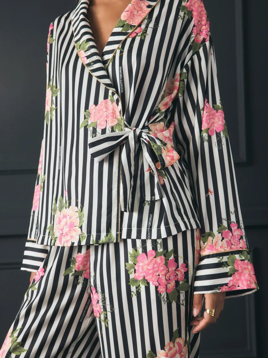 Pyjama's|Rockett St George Flower Power Tie Side Pyjamas