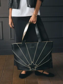 Tassen En Portemonnees|Rockett St George Gold Star Large Tote Bag