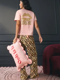 Pyjama's|Loungewear|Rockett St George Lips Jersey Pyjamas