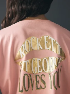 Pyjama's|Loungewear|Rockett St George Lips Jersey Pyjamas
