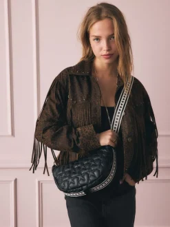 Tassen En Portemonnees*Rockett St George Quilted Cross-Body Bag with Star Strap