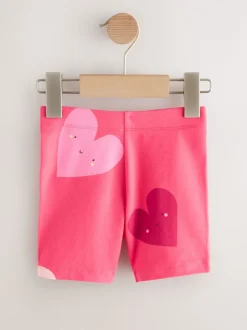 Shorts|Shorts En Rokken|Next Rode hartjes - Set van 3 fietsshorts (3 mnd-7 jr)