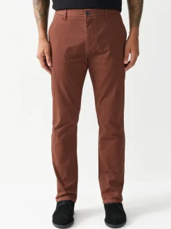 Broeken En Chino's*Next Roestbruin - Slim Fit - Stretchy chino
