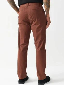 Broeken En Chino's*Next Roestbruin - Slim Fit - Stretchy chino