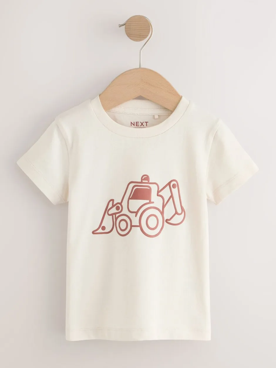 Jassen, Jacks En Kinderwagenpakjes|Jassen En Jacks|Next Roestrood - Set van 2 Pieces van corduroy overshirt en T-shirt Met capuchon (3mnd -7jr)