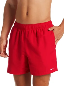 Badkleding*Nike Rood - 5 inch - Essential volley-zwemshort