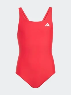 Badkleding*adidas - Badpak met V-rug voor kinderen Rood
