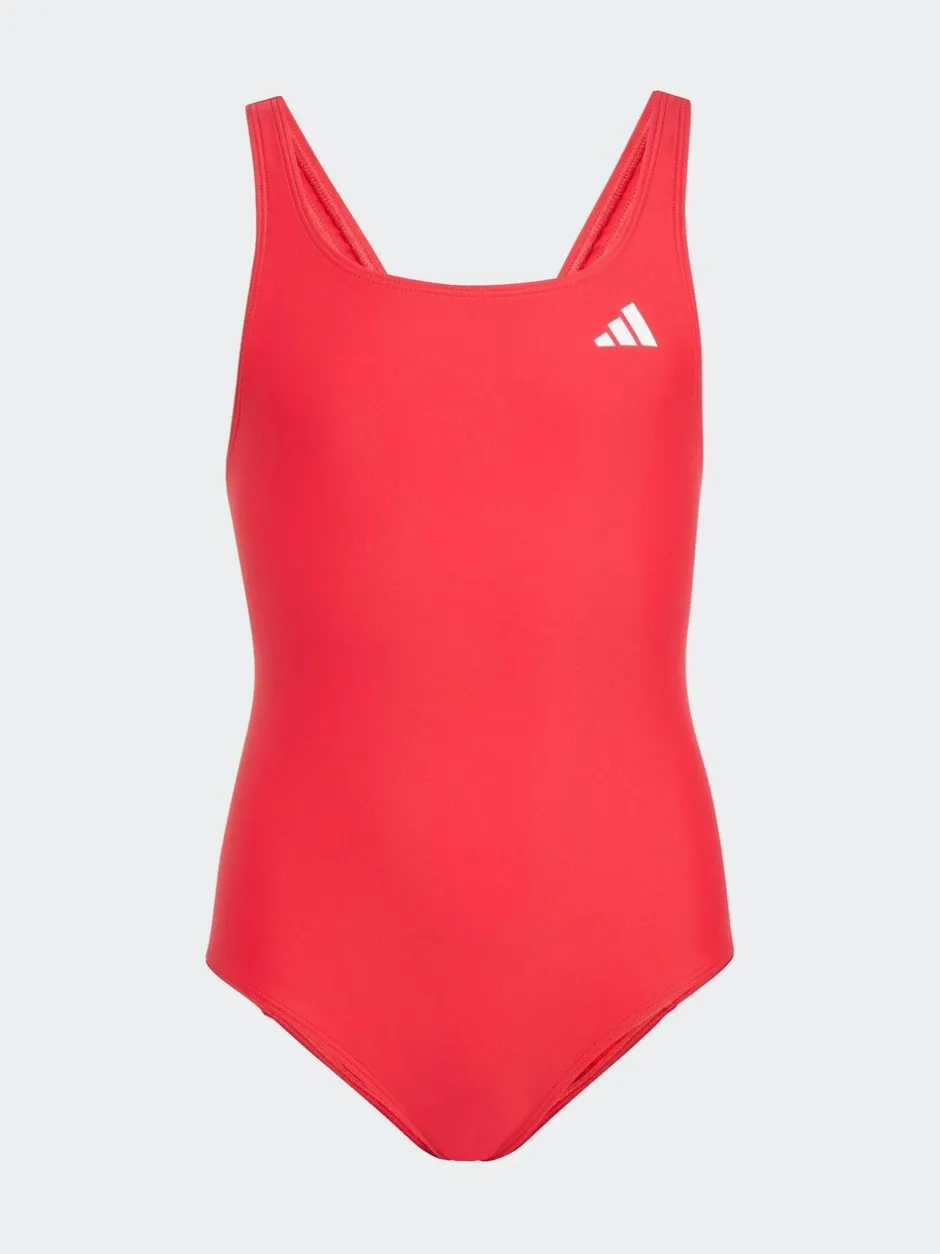 Badkleding*adidas - Badpak met V-rug voor kinderen Rood