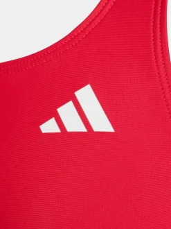 Badkleding*adidas - Badpak met V-rug voor kinderen Rood