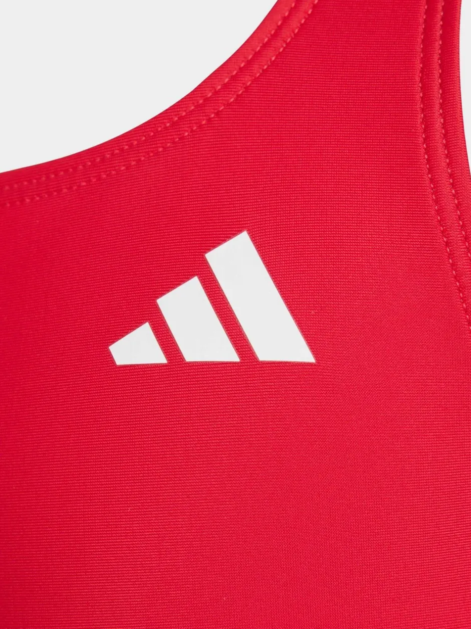 Badkleding*adidas - Badpak met V-rug voor kinderen Rood