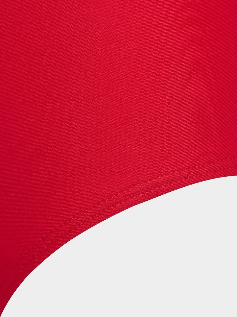 Badkleding*adidas - Badpak met V-rug voor kinderen Rood
