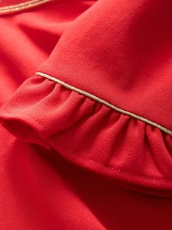 Jurken|Jurken*Baker by Ted Baker - - Ponté jurk Rood