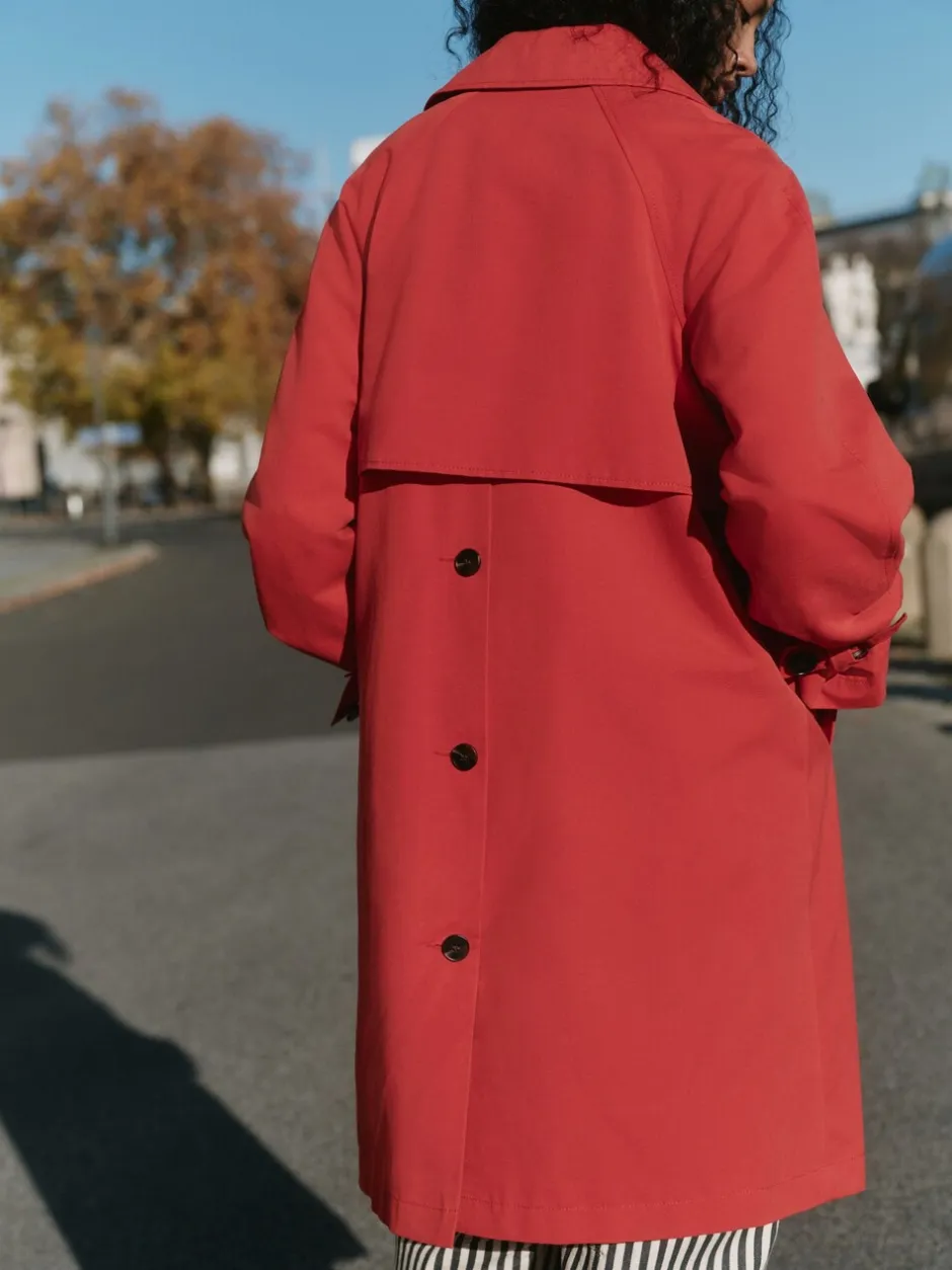 Jassen En Jacks|Next - Dolly Trench Coat Rood