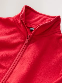 Jassen En Jacks*Next - Fleece jack met rits en zakken (3-16 jr) Rood