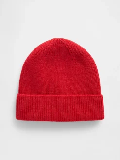 Mutsen, Sjaals En Handschoenen*Gap - Cosy Ribbed Beanie Rood
