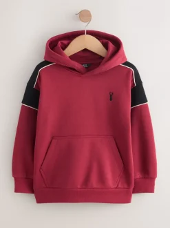 Sweaters En Hoody´S|Next - Hoodie met kleurblokken (3 - 16 jr) Rood